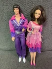Vintage 1978 Donny And Marie Osmond Barbie Size Dolls Original Outfits Hong Kong