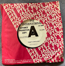 ROSCO ROBINSON - THATS ENOUGH rare UK 1966 DEMO PROMO / NORTHERN SOUL / MINT- !