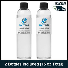2 Pack Smoke Machine Liquid Oil Leak Detection Kit for Automotive 16 oz Total 