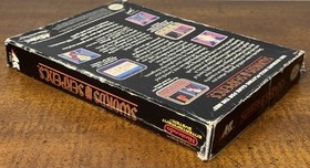 Swords and Serpents Nintendo NES Cartridge & Box Tested