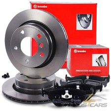 BREMBO BREMSSCHEIBEN Ø276 BELÜ+BELÄGE HINTEN FÜR BMW 3-ER E36 323 328 BJ 95-99