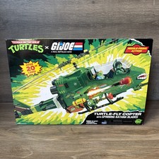 Teenage Mutant Ninja Turtles x GI Joe Turtle-Fly Missile Firing Copter TMNT