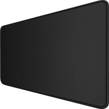 Large Extended Gaming Mouse Pad with Stitched Edges, 47.3 X 23.6 in Desk Pad Dur