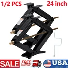 RV Camper Trailer Stabilizer Leveling Scissor Jack Kit Heavy Duty 24" 7500lbs