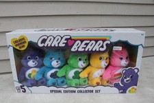 Care Bears 5 Pack Special Edition Collector Set Brand New Harmony Cheer Grumpy
