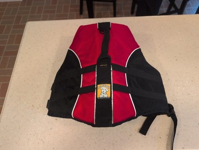 Ruffwear Float Coat Dog Life Jacket Vest Medium Reflective Rescue Handle