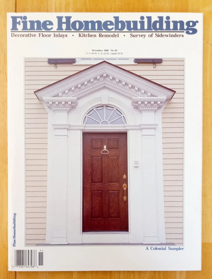 Lot 5 Magazines FINE HOMEBUILDING 1990-2007 Foundations Floors Kitchen  Storage - Image 3 of 4