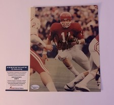 Photo dédicacée 8 x 10 Jack Mildren - certificat d'authenticité de collection sportive - boomer bientôt !