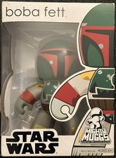 Vintage 2008  Mighty Muggs Hasbro Star Wars Boba Fett Loose—w/ Box