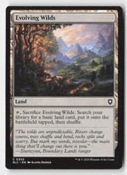 Evolving Wilds #302 Commander: Bloomburrow MTG