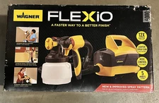 NEW Wagner Flexio 4000 Stationary HVLP Paint Sprayer • Electric • Handheld • Adj