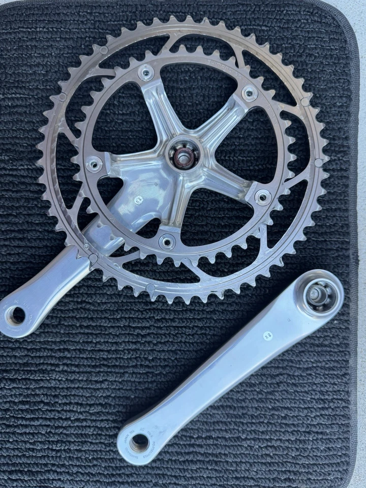 Vintage Shimano Dura Ace 7700 Group Set 2x9 Speeds Nice Condition - Image 3 of 4