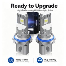 For Geo Tracker 1990-1997 Led Headlight Bulbs Kit Highlow Beam 2pcs Cool White For Geo Tracker 1990-1997 Led Headlight Bulbs Kit Highlow Beam 2pcs Cool White