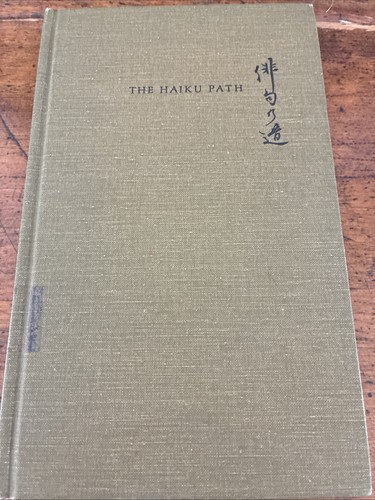 Skelton, Glenn. Der Haiku Pfad. HB Bibliotheksbuch 1972 in sehr gutem Zustand