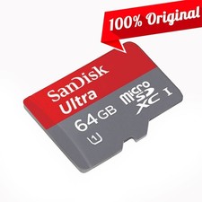 SanDisk Ultra Fast 64GB MicroSDXC micro SD Memory Card Class10 for Camera Galaxy