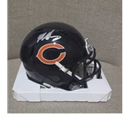 Mike Singletary Chicago Bears Autographed Mini Football Helmet JSA Witnessed