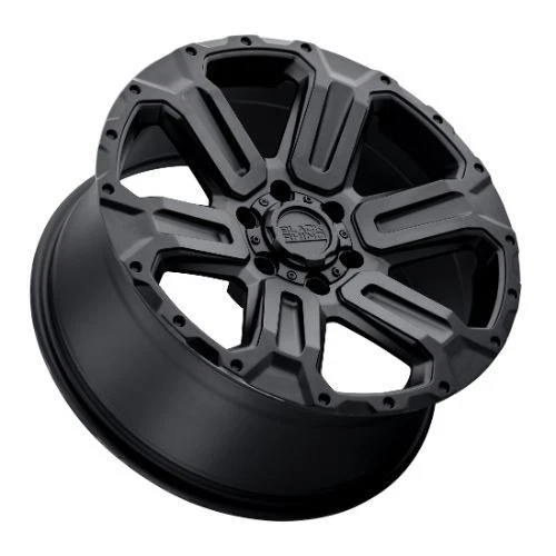 Rueda 17x8,5 Black Rhino WANAKA NEGRO MATE 5x4,5 (35 mm) Foto 2 de 4