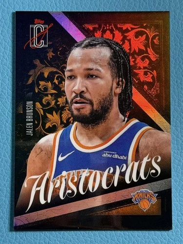 2025 Topps Signature Jalen Brunson Base (RAW)