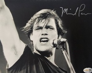 Michael Pare Eddie and the Cruisers 8x10 Photo Signed JSA Certified Autograph