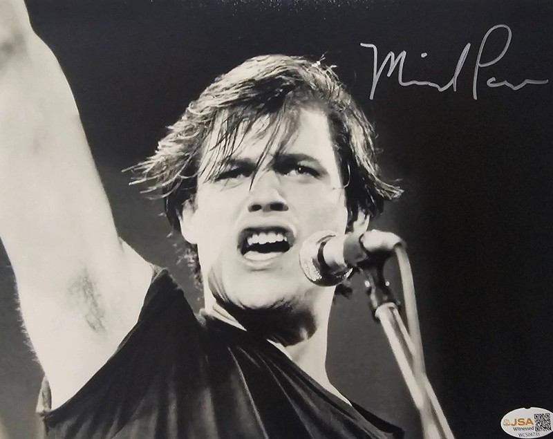 Michael Pare Eddie and the Cruisers 8x10 Photo Signed JSA Certified Autograph