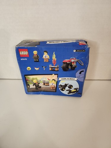 Lego City 60410 Feuerwehr Motorrad Feuerwehrmann - Bild 3 von 6
