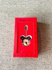 BaubleBar Disney Mickey Mouse Head Bag Charm - Red Hearts Valentines Edition