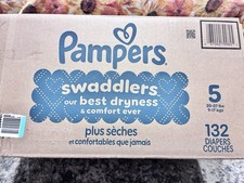 Pampers Swaddlers Disposable Diapers Size 5 132ct 