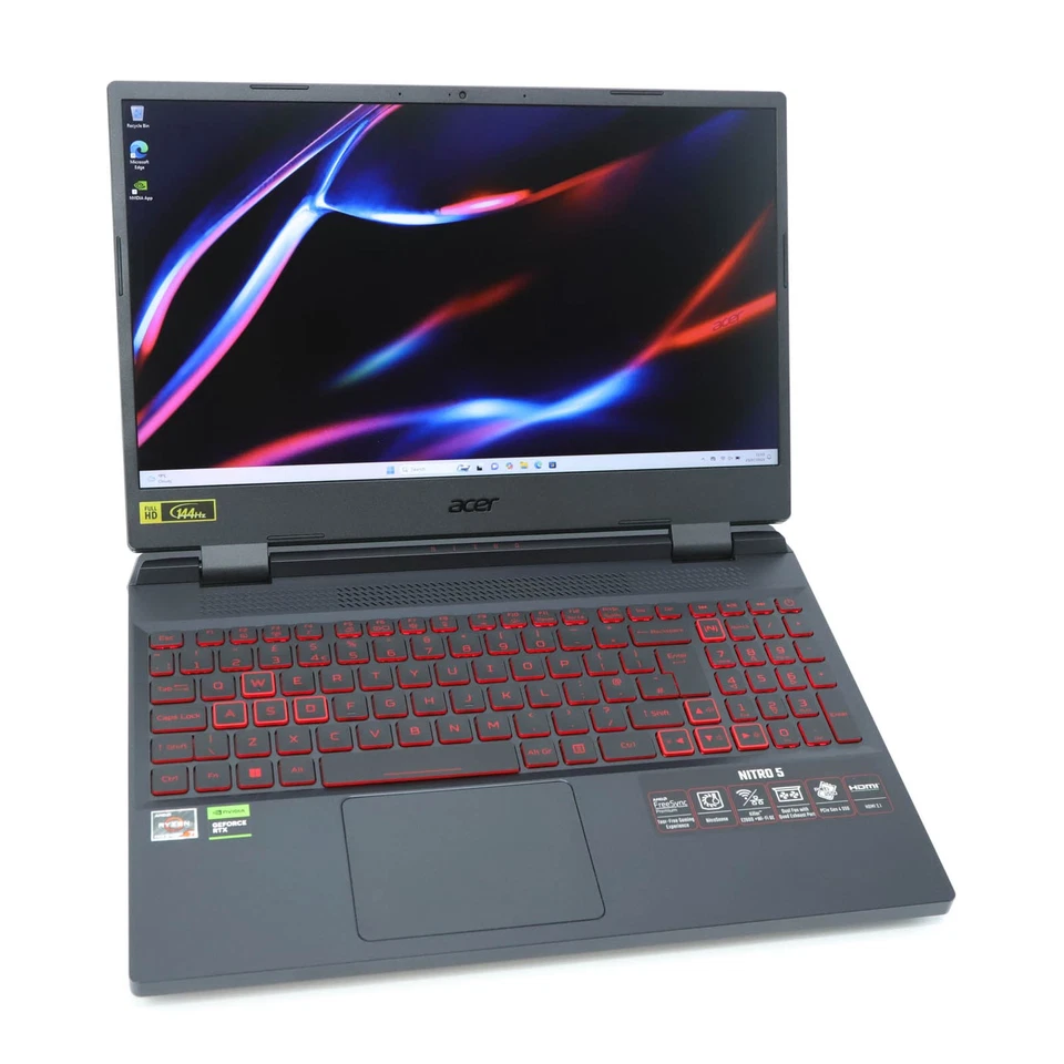 Acer Nitro 5 AN515 Gaming Laptop: Ryzen 7 6800H 16GB, 1TB, RTX 3050 Warranty VAT - Image 2 of 4