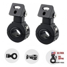 Motorcycle Spotlight Bracket, Light Bar Mounts for Driving Fog Lights, 360