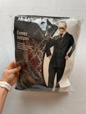 The Addams Family Adult Gomez Addams Suit Costume Spirit Adult Small NEW
