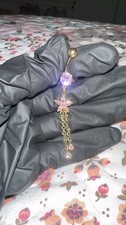 NEVER WORN Pink & Gold Surgical Steel Belly P...