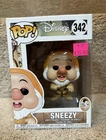 Funko Pop! Sneeze #342 Disney Snow White Sneeze Movies Dwarf