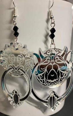 TÜRKLOPFER OHRRINGE LABYRINTH FILM MERCH - UNHÖFLICH ZU STARREN FAN GESCHENK