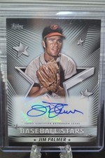 2022 Topps Series 1 - Baseball Stars Autographs Jim Palmer #BSA-JP Black /99...