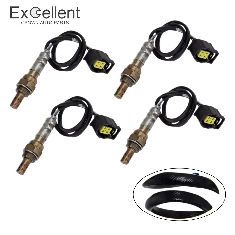For Chrysler 300 4Pcs Oxygen Sensor Upstream Downstream O2 Sensor Compatible - Imagem 4 de 4