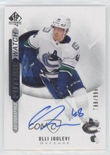 2020-21 SP Authentic Auto Future Watch 788/999 Olli Juolevi #189 Auto 0c3
