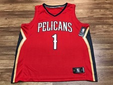 MENS XL - NEW Fanatics NBA New Orleans Pelicans #1 Zion Williamson Jersey