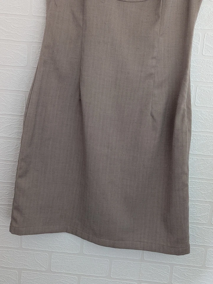 Fever City Camel Dress Size 12 / 40 Smart Office — 第 3/4 张图片