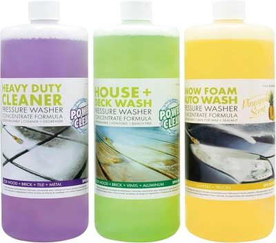 #ad 3 Pack Pressure Washer Concentrate Multi Scent 1 Gal Each – House amp; Deck Wash $43.90