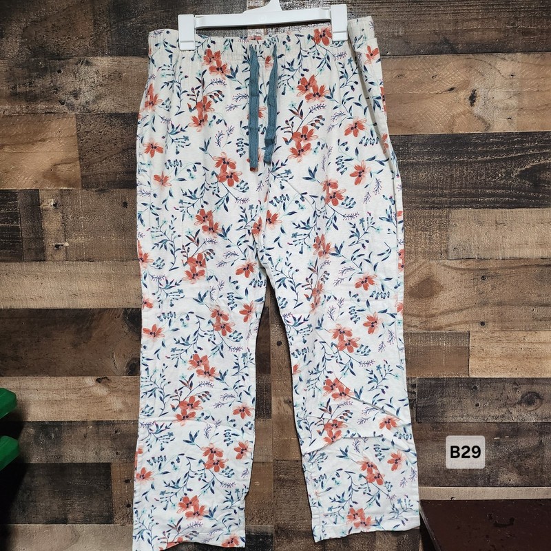 Old Navy Women's Flannel Sleep Pants L Floral Pattern