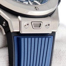 HUBLOT Big Bang Unico Titanium Blue 421.NX.5170.RX Completely serviced Fly 4