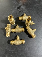 7 - PROPRESS JOMAR PRO PRESS 3/4" FULL PORT BALL VALVES *missing handles*