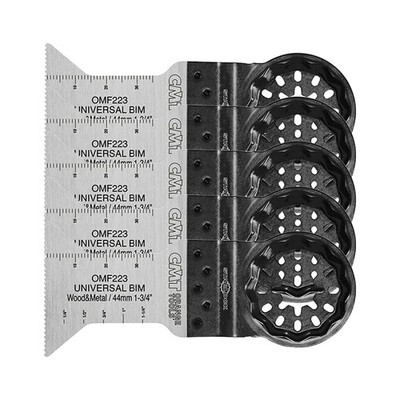 CMT OMF223-X5 1-3/4  Plunge Cut Blade for Oscillating Multi-tools (5pcs)