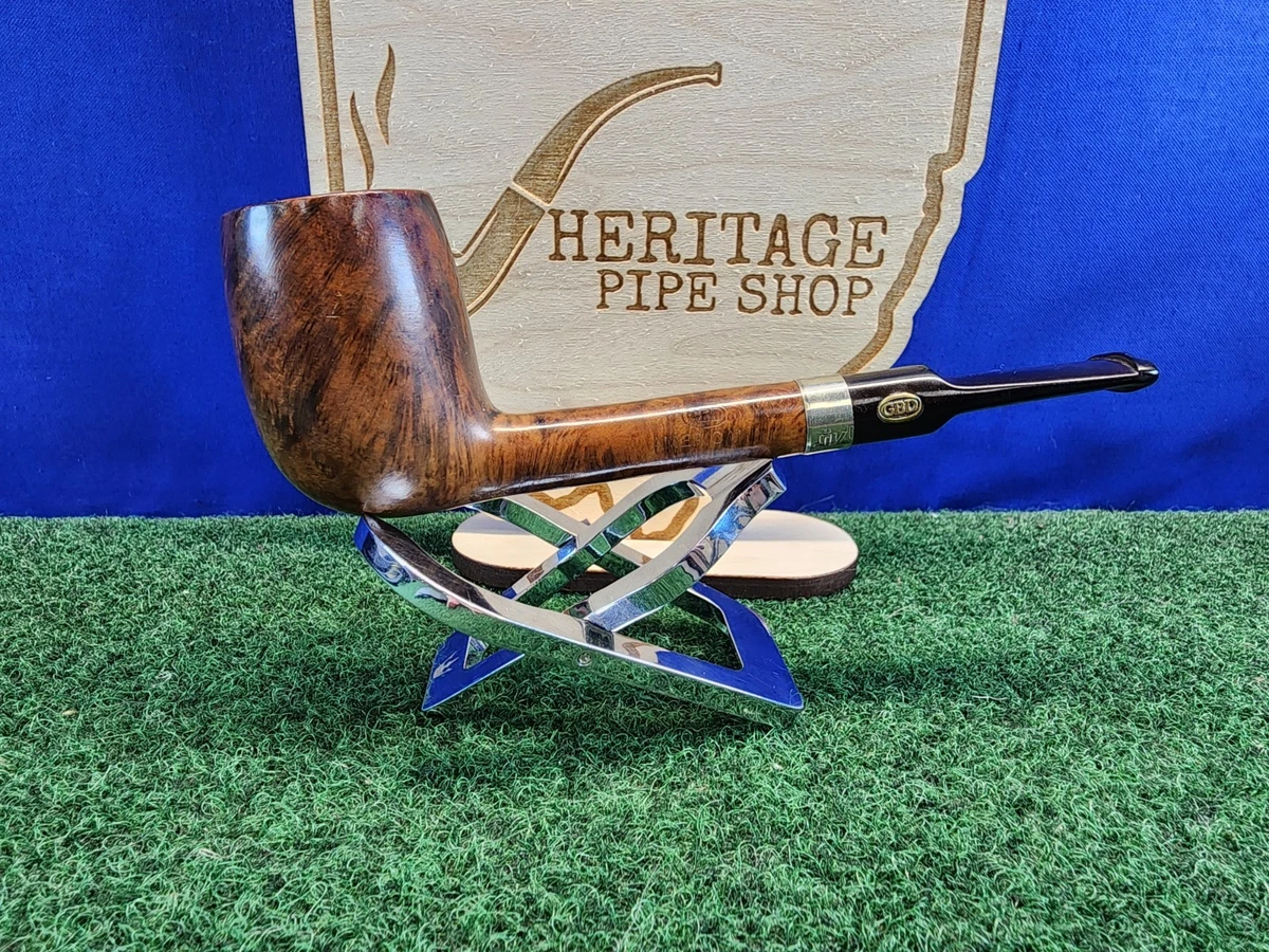 ebay tobacco pipes Briar Hungarian Pipe Bent Curved Stem Wooden Handcrafted Smoking Pipe Aonian Tobacco Pipe | eBay