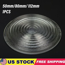 1PC Glass Spotlight Fresnel Lens Photography Television Tungsten Lens IP23 US