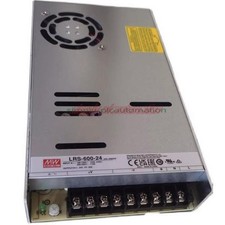ONE MEAN WELL LRS-600-24 switching power supply 24V25A NEW