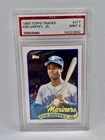 1989 TOPPS TRADED #41T KEN GRIFFEY JR RC ROOKIE HOF PSA 9 MINT MARINERS 🔥🤯