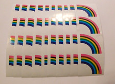 Mrs. Grossman's Stickers Lot of 10 Strips Rainbows Scrapbooking READ