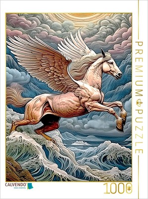 CALVENDO Puzzle Pegasus | 1000 Teile Lege-Größe 64x48cm Foto-Puzzle für glücklic