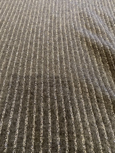 Suéter a rayas metálicas de gran tamaño colección Neiman Marcus talla pequeña #3 - Imagen 2 de 4